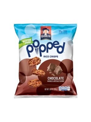 Snack de arroz sabor chocolate